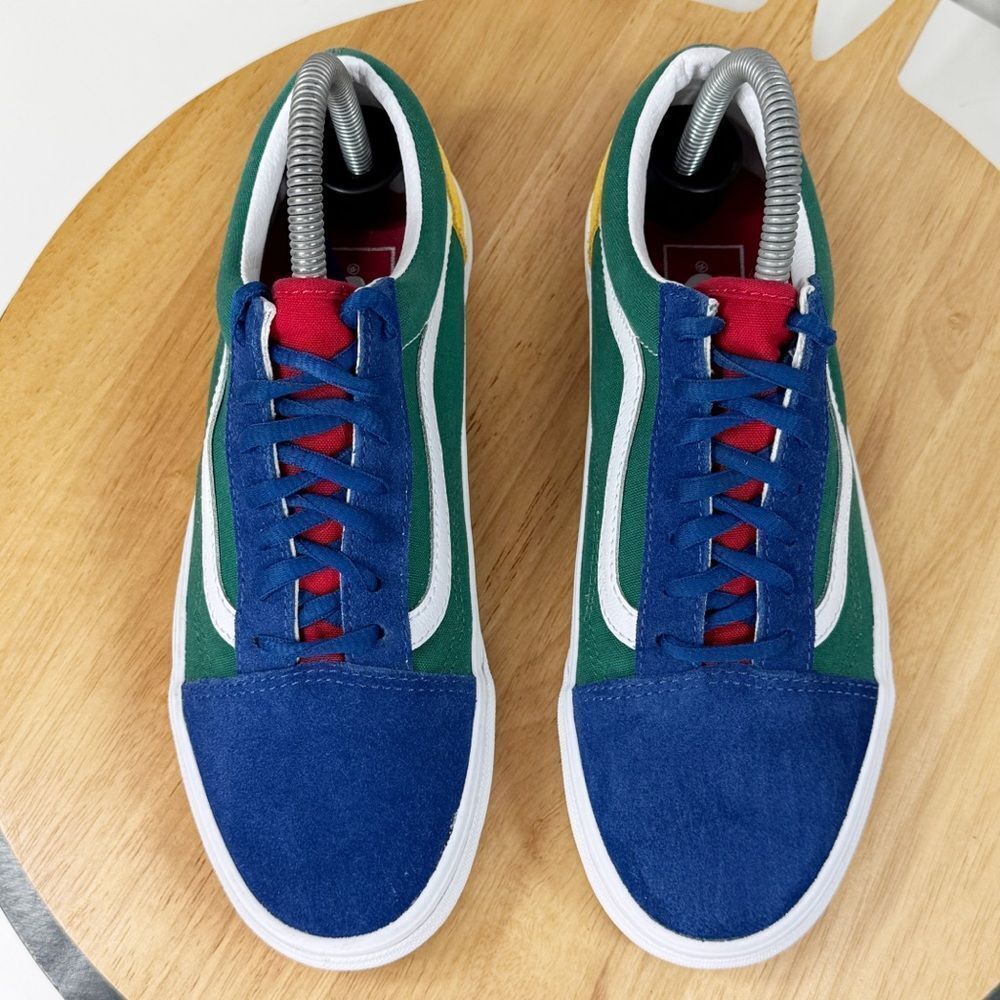 Vans Old Skool Yacht Club Colorblock Canvas Suede Sneakers 6 Men 7.5 Women - Picture 4 of 11